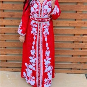 Embroidered Kaftan/Caftan Eid outfit